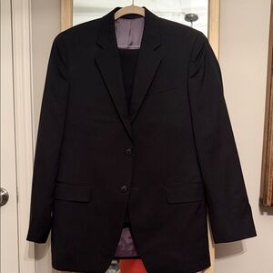 Merona Black Men's Full Suit